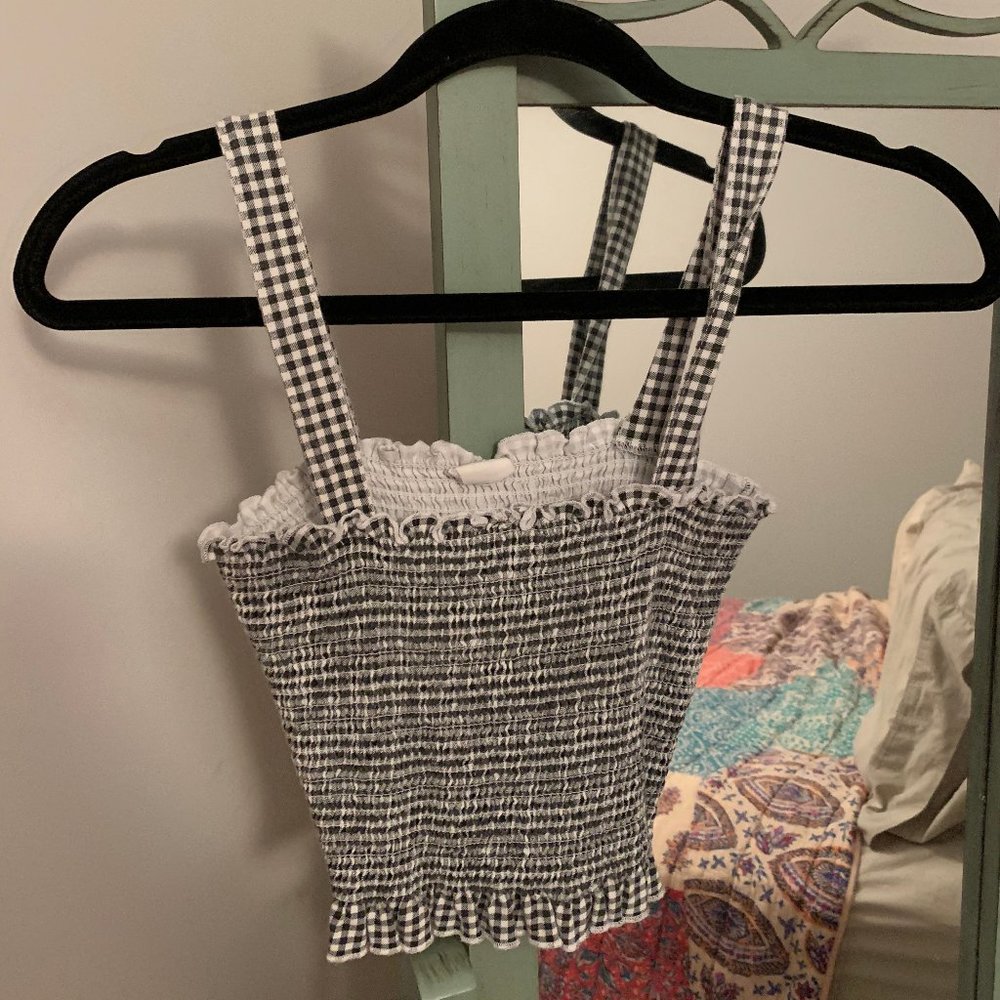 Smocked tank top
